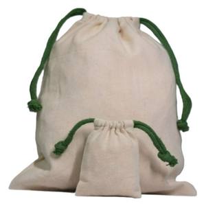 Bolsa de Franela 100% Algodón Orgánico con Cordón, Logotipo Personalizado Impreso, Bolsa Ecológica Reutilizable para Polvo, Bolso de Mano con Diseño Elegante - Product Image 5