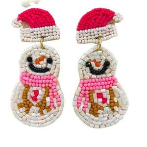 Affordable Handmade Seed Beaded <b>Earrings</b> Lightweight Jewelry for Women At Cheap Price - Product Image 2