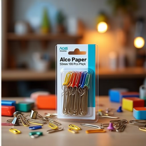 Clips de Papel Alco de 50 mm, 100 Unidades por Paquete - Product Image 3