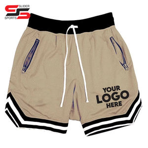 Pantalones cortos de béisbol de servicio OEM para ropa deportiva, pantalones cortos de baloncesto personalizados para hombre, pantalones cortos de béisbol para entrenamiento - Product Image 4
