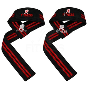 Weight Lifting Gym Straps Factory New Custom Sports Elastic Stretchy Wrist Support Wrap Band - Product Image 1