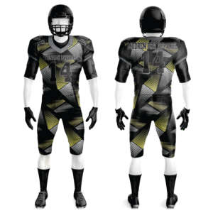 Nouvel arrivage de maillots de football pour jeunes uniformes de football américain personnalisables technique de sublimation populaire grande taille - Product Image 1