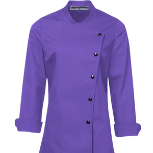 Abrigo de chef de manga larga para mujer profesional, nuevo uniforme culinario para restaurante, bar y servicio de comida, uso en cocina - Product Image 1