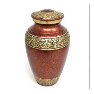 Metal Cremation Urn <b>for</b> Adult and Pet <b>Ashes</b> Durable Funeral <b>Keepsake</b> Decorative Storage Container Memorial Supplies - Product Image 4