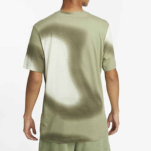 T-shirt en coton mélangé grande taille à séchage rapide, design personnalisé, vente en gros, uni, pour hommes, avec impression de logo en couleurs personnalisées, dernière collection 2023 - Product Image 2