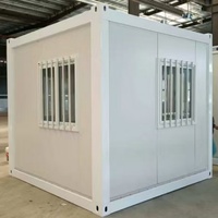 Maison préfabriquée modulaire en acier, design moderne, Jumao, détachable, portable, respirante, conteneur, hôtel, 10 pieds, 20 pieds, 40 pieds, emballage plat