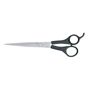 Tijeras de peluquero con mango de plástico de acero inoxidable profesional, mango negro ergonómico, tijeras de corte de pelo para uso doméstico de salón - Product Image 3