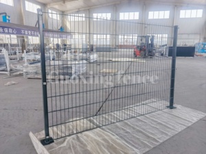 Panneau complet de clôture 2D 8/6/8, couleur RAL 7016, <span class=keywords><strong>hauteur</strong></span> 2 m, assemblage facile, galvanisé, antirouille, directement des usines du Hebei - Product Image 6
