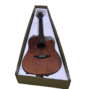 Cardboard Side Loading Corrugated for <strong>Moving</strong> Package or Storage Kraft Guitar Shipping <strong>Box</strong> - Product Image 6