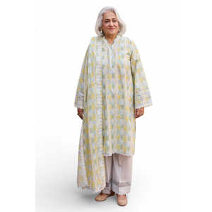 Conjunto de Traje de 3 Piezas para Mujer con Bordado y Estampado, con Dupatta Bordada, Modelo DN-62017 - Product Image 1