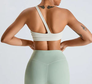Femmes léger séchage rapide respirant une épaule haut d'entraînement haut pour Impact sport soutien-gorge pour Yoga course Fitness ensemble - Product Image 2