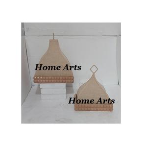 Plateau alimentaire en bois au design moderne avec couvercle, lot de 2 tailles différentes, plateau de service pour aliments, best-seller - Product Image 1