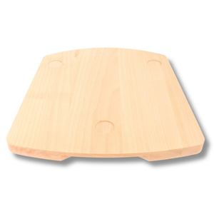 Support en bois de hêtre pour Thermomix 35x30 cm, 3 couleurs laquées, base pour appareil de cuisine TM5 TM6, vente en gros, logo personnalisé - Product Image 1