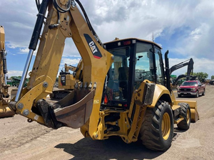Caterpillar Cat 416e 420e 420f 430f Tractor retroexcavadora usado con núcleo de cargador frontal y bomba de motor lista para exportación - Product Image 4