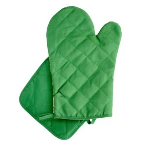 Manoplas de horno de algodón orgánico 100% con diseño liso al precio más barato para microondas hechas en India - Product Image 6