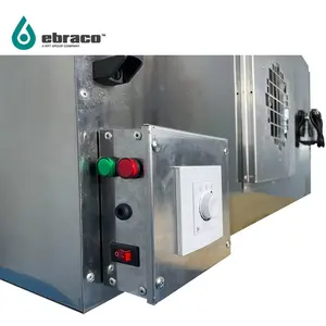 Équipement de salle blanche Ebraco en acier inoxydable 100% Service OEM unité de filtre de ventilateur de 28kg pour la production de produits chimiques médicaux de laboratoire de salle blanche