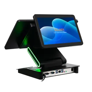 15.6 inch High Resolution Capacitive Touch Screen POS System With Dual Display Option