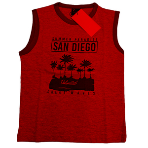 Custom Logo Printing OEM Plus Size Breathable Bodybuilding Fitness Sports Muscle Vest Tank Top <b>Sleeveless</b> Cotton Men - Product Image 4