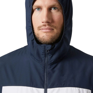 Veste coupe-vent légère à capuche pour homme, imperméable, vêtements de sport d'extérieur, rayée, coupe-vent, décontractée, pour l'entraînement sportif - Product Image 5