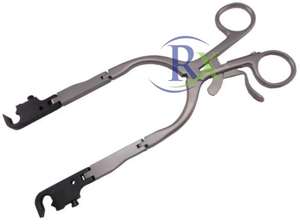 Ensemble d'instruments chirurgicaux pour la colonne vertébrale en acier inoxydable Renix International, ultra-pratique, double charnière, rétracteur longitudinal - Product Image 4