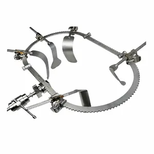 Retractor Cervical de Doble Columna, Juego de Instrumentos para Cirugía Espinal, Separación de 6 Pulgadas, Manual, Acero Inoxidable - Product Image 4
