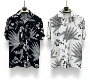 เสื้อเชิ้ตแขนสั้นผู้ชายลายทันสมัย ​​– ทรงหลวม ผ้าเนื้อน้ำหนักเบา ดีไซน์ฤดูร้อนทันสมัยสำหรับชุดลำลอง ชุดวันหยุด - Product Image 2