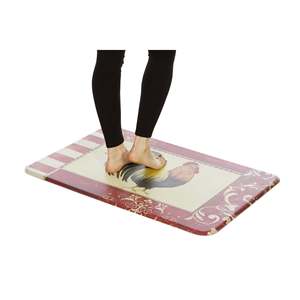 Alfombrillas Antifatiga para Cocina con Diseño de Gallo, Alfombras Personalizadas de Poliéster y Nailon con Estampado de Animales, Alfombras Acolchadas Suaves para Uso en la Cocina - Product Image 3
