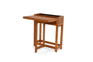 Wooden Potting <b>Table</b> Featuring Durable Construction And Functional Layout Ideal <b>For</b> <b>Planting</b> Tools Organization And Garden Use - Product Image 4