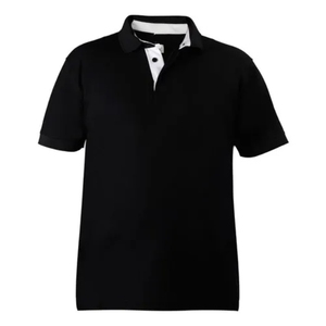 Vente en gros directe d'usine T-shirt 100% coton T-shirt polo imprimé personnalisé pour hommes T-shirt polo décontracté en coton sur mesure pour hommes - Product Image 4
