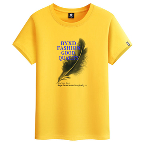 T-shirts d'entraînement pour hommes personnalisés, confortables, 100 % coton peigné, col rond, avec logo imprimé, écologiques et à séchage rapide - Product Image 3