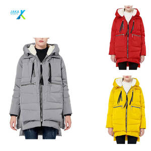 Manteau d'hiver matelassé écologique pour femmes ArcticWarm, parka longue à capuche, vêtements d'extérieur chauds, mode décontractée tendance - Product Image 1