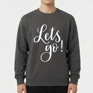 Sudadera Unisex 100% Algodón con Cuello Redondo, Informal, Formal, para Invierno, Impresión Digital, Logotipo Personalizado ODM en la Parte Delantera - Product Image 2