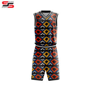 Venta caliente logotipo personalizado mejor calidad uniformes de baloncesto calidad profesional su propio diseño cómodos uniformes de baloncesto - Product Image 6