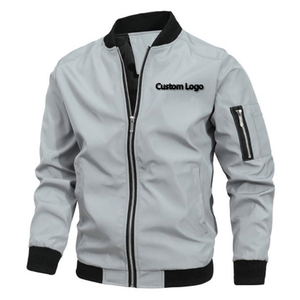 M & F Vêtements pour hommes personnalisés Streetwear Veste universitaire surdimensionnée Veste universitaire pour hommes Veste polyvalente grande taille - Product Image 6