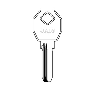 Brass Security Key Cvl9d - Product Image 1