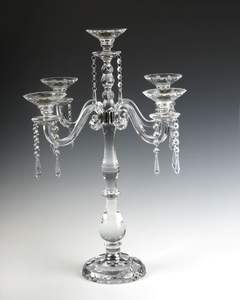 Candelabro de Cristal Moderno de Lujo para Decoración de Bodas Indias, Candelabro Elegante Personalizado para Exteriores - Product Image 6