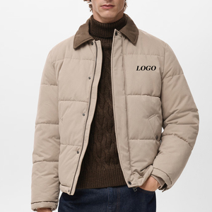 Chaqueta Clásica Impermeable de Moda Urbana / Material Suave y Duradero con Diseño Acolchado, Mangas Largas con Puños Abotonados - Product Image 1