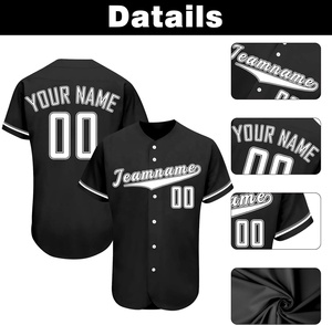 Maillot de baseball rayé personnalisé, chemises de softball à rayures personnalisées, uniforme de sport par sublimation pour hommes, femmes, adultes et jeunes - Product Image 5