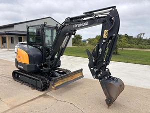 Mini-excavatrice sur chenilles HX40A, capacité de la benne de 0,11 m³, puissance de creusement élevée - Product Image 1