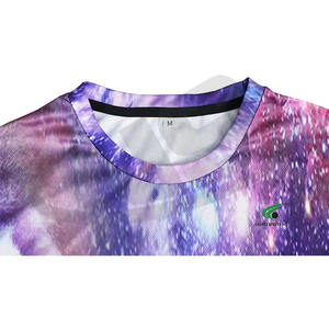 เสื้อยืดผู้ชายทรงหลวมผ้าคอตตอน100% ลำลองแนวสปอร์ตสำหรับผู้ชายเสื้อผ้าฟิตเนสพิมพ์ลายดิจิตอลพิมพ์ซับลิเมชันน้ำหนักเบา - Product Image 3