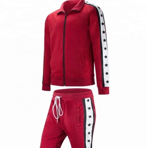 Survêtements pour hommes tendance en gros à vendre, logo personnalisé OEM, design personnalisé, coton, survêtements respirants pour hommes, service OEM - Product Image 3