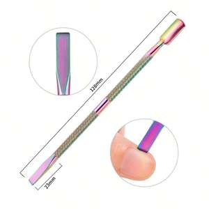 Professional Manicure <b>Kit</b> with Acrylic Gel <b>Nail</b> Cutter Clipper Cuticle Pusher Ingrown <b>Nail</b> Tool - Product Image 3