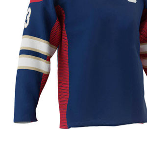 Proveedor de Fábrica, Camisetas de Hockey sobre Hielo Personalizadas, Transpirables, Duraderas, Sublimadas, Elásticas, Uniformes para Eventos Deportivos Juveniles y Adultos - Product Image 5