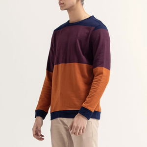 Jersey de hombre de alta calidad, sudadera de color sólido, hecho a medida, 100% algodón, precio al por mayor para otoño - Product Image 5