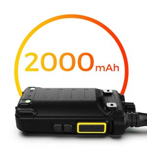 Walkie Talkie TechSide TS-T1AU+2 con Precio de Fábrica, Sin Licencia PMR446, 16 Canales, IP54, VOX, USB Tipo-C, Carga Rápida, Clonación Wi-Fi - Product Image 3