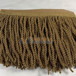 Golden Embroidered <b>Fringes</b> for Dress Uniforms Perfect for Ceremonial Outfits Decorative <b>Tassel</b> Epaulette <b>Fringes</b> - Product Image 1