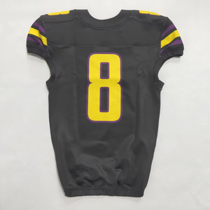 Camiseta de fútbol americano para hombre de alta calidad, conjunto de ropa deportiva de Color personalizado, uniformes profesionales con técnicas impresas de poliéster 100% - Product Image 2