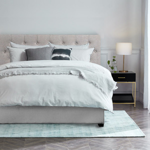 Lit superposé Triple pour enfants, lit superposé avec meuble de chambre à coucher moderne en bois massif Usa Stock - Product Image 2