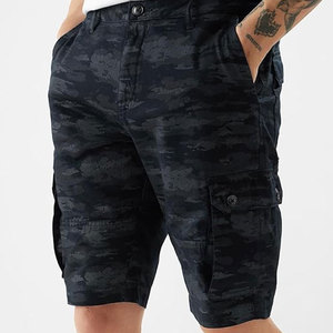 Pantalones Cortos Cargo Casuales para Hombre de Alta Calidad, Transpirables, de Secado Rápido, Elásticos, 100% Algodón, Sólidos, Ecológicos, con Bolsillos, Talla Adulto - Product Image 4