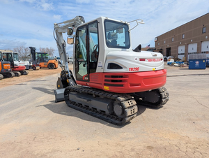 Mini-excavatrice sur chenilles Takeuchi TB290, poids opérationnel de 8 tonnes, neuve, petite taille, moteur diesel hydraulique turbo. - Product Image 5